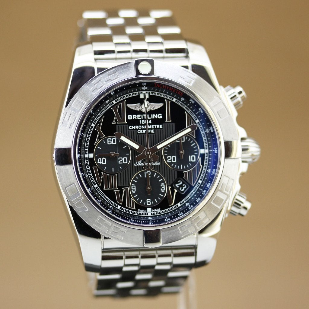 Breitling Chronomat 44 AB0110 2011, Staal, Gebruikt, Staal, Breitling