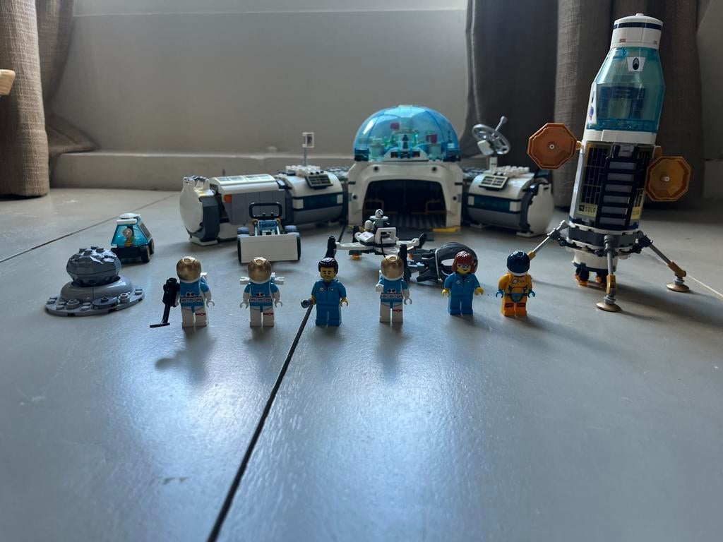 Lego 60359 maanlanding, Ophalen of Verzenden, Zo goed als nieuw