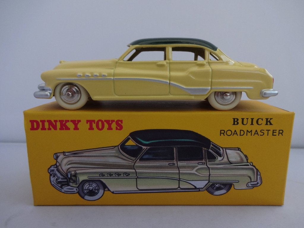 Buick Roadmaster Geel/Groen nr: 24V van Dinky Toys 1:43, Ophalen of Verzenden, Nieuw, Auto, Dinky Toys