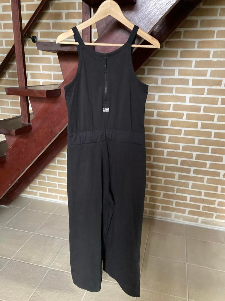 Zwarte G-Star Raw jumpsuit, Ophalen of Verzenden, Gedragen, Maat 36 (S), Zwart