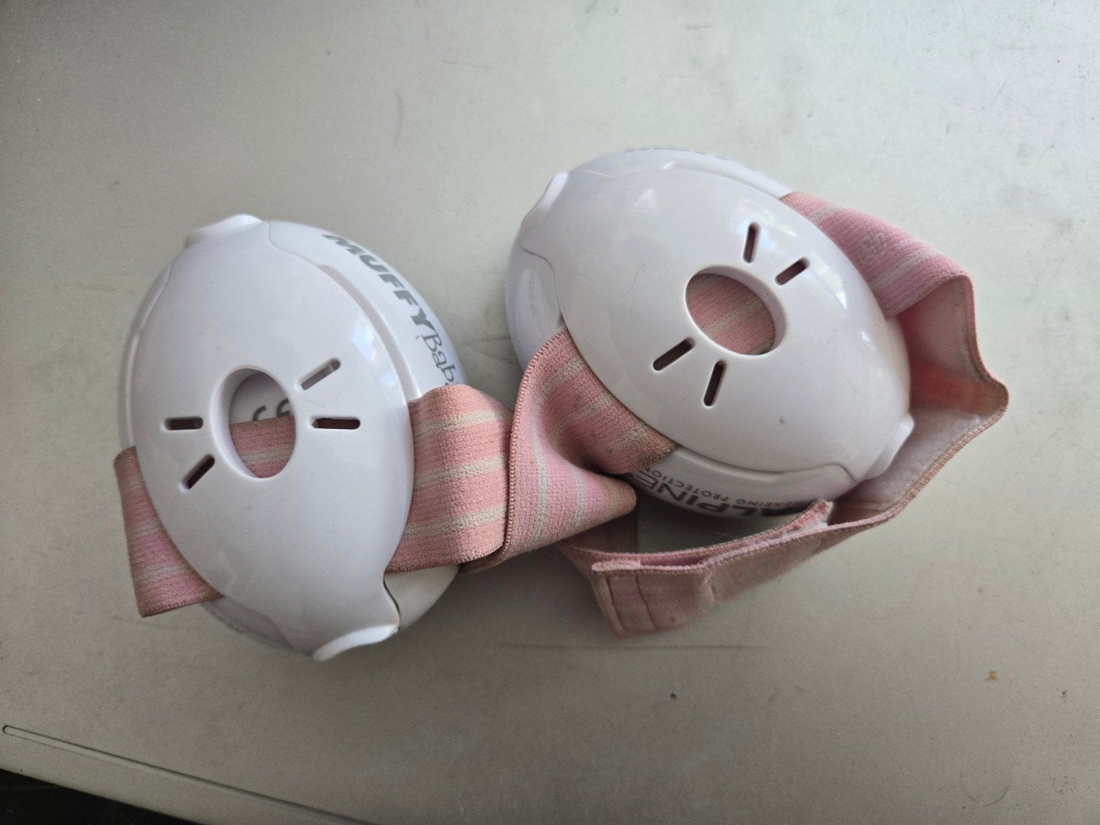 Alpine Muffy Baby gehoorbescherming roze, Ophalen of Verzenden, Gebruikt
