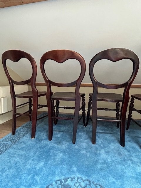 Antieke Engelse keukenstoelen, Antiek en Kunst, Curiosa en Brocante, Ophalen