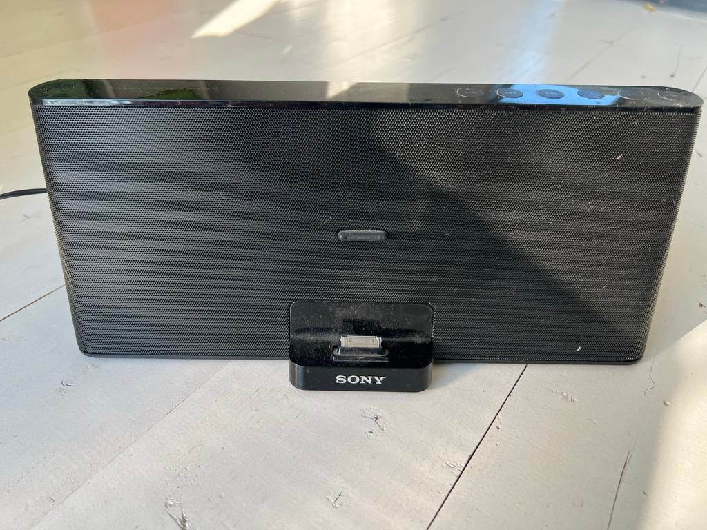 Sony RDP-C30iP iPod/iPhone Docking Station met Speaker, Gebruikt, Overige typen, Ophalen of Verzenden, Sony