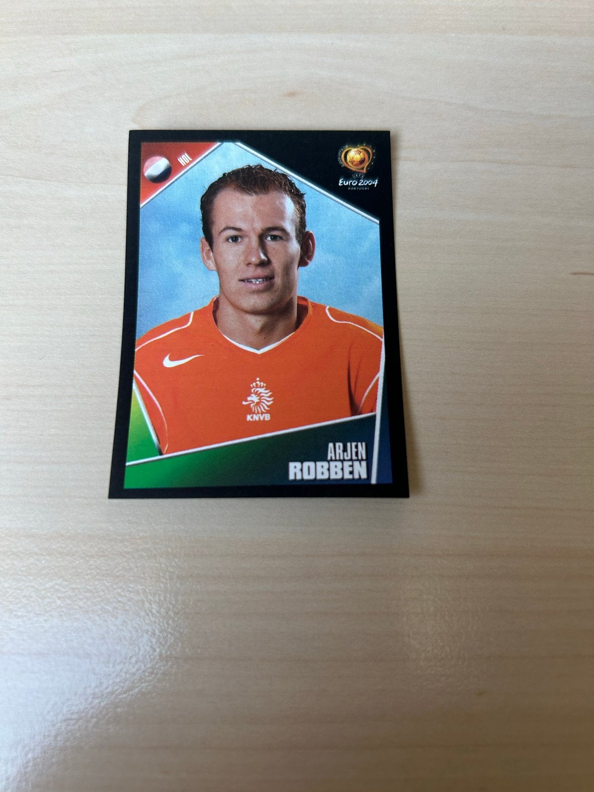 Arjen Robben Panini Sticker Euro 2004, Ophalen of Verzenden, Zo goed als nieuw, Sticker