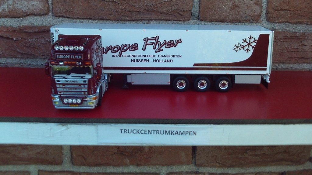 WSI  Scania  R4  Topline  van  Europe  Flyer., Ophalen of Verzenden, Nieuw, Bus of Vrachtwagen, Wsi