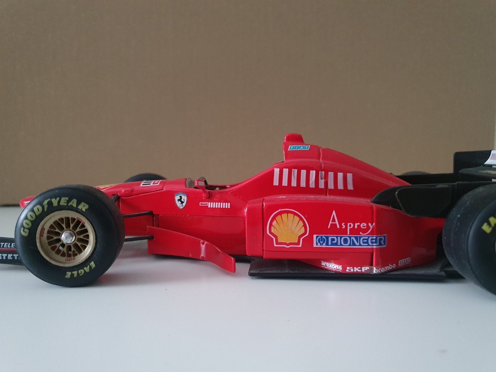 modelbouw Ferrari F310(1996) Michael Schumacher 1:20, Ophalen of Verzenden, 1:32 tot 1:50, Auto, Overige merken
