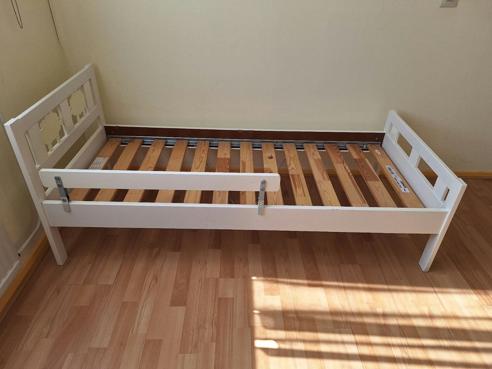 juniorbed, Ophalen, Gebruikt, 140 tot 160 cm, 70 tot 85 cm