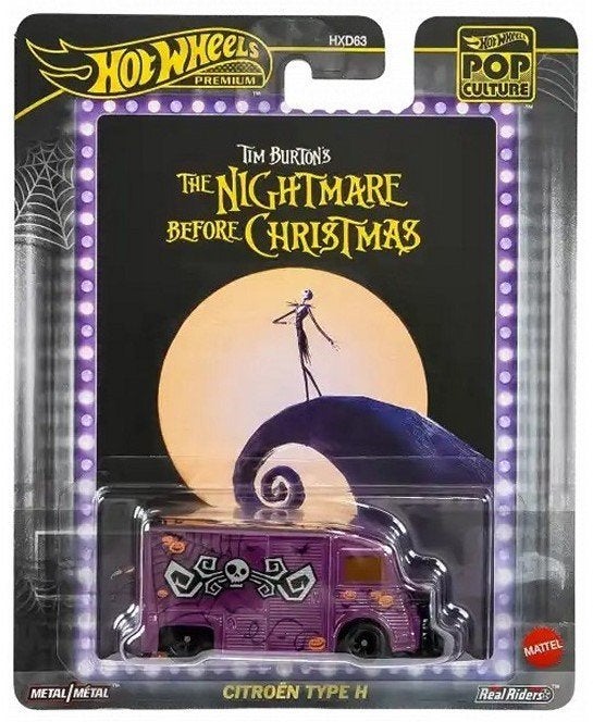 Hotwheels Premium: The Nightmare before Christmas - Citroen, ., Nieuw, Ophalen of Verzenden, .