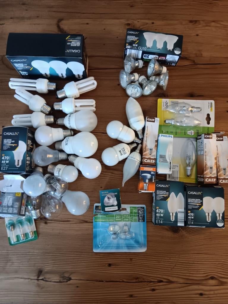 Gloeilampen, diverse wattages, kleine & grote fitting, Ophalen, Minder dan 30 watt, Overige typen, Overige fittingen