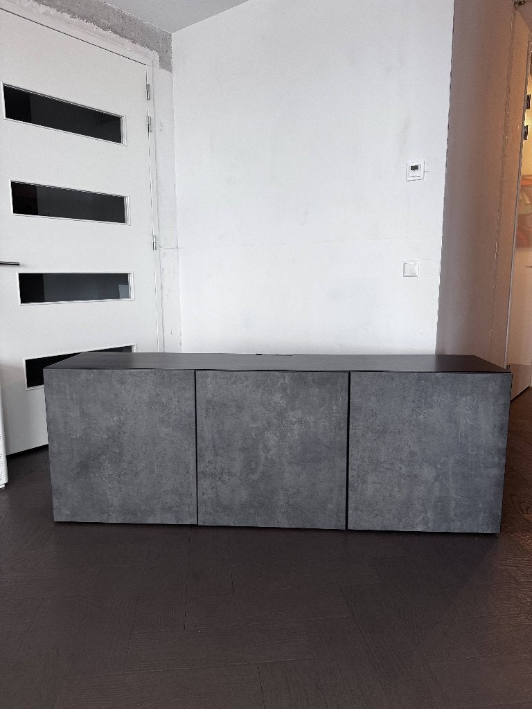IKEA BESTA tv-meubel met KALLVIKEN deuren, Ophalen, 150 tot 200 cm, Minder dan 100 cm, 25 tot 50 cm