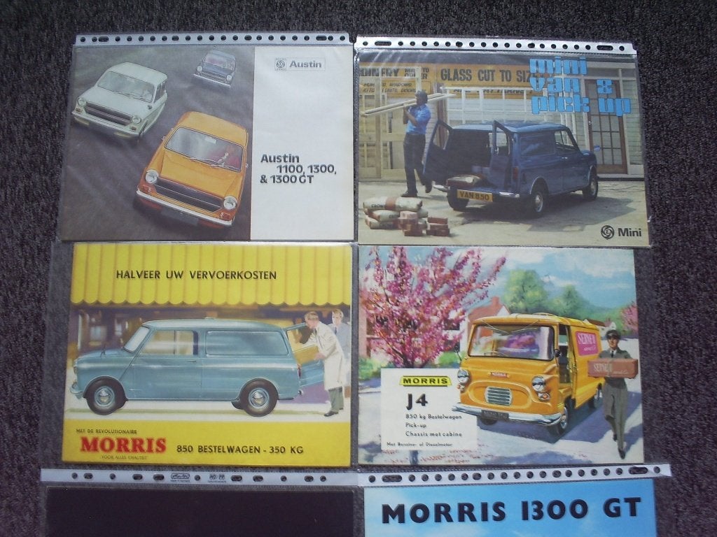Een aantal Morris folders en 2 aparte boekjes., Boeken, Ophalen of Verzenden, Zo goed als nieuw, Overige merken, Diverse auteurs