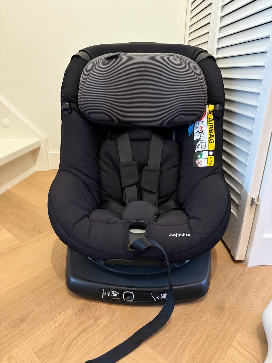 Maxi Cosi AxissFix 360 autostoel met Isofix, Ophalen, Gebruikt, 0 t/m 18 kg, Verstelbare rugleuning