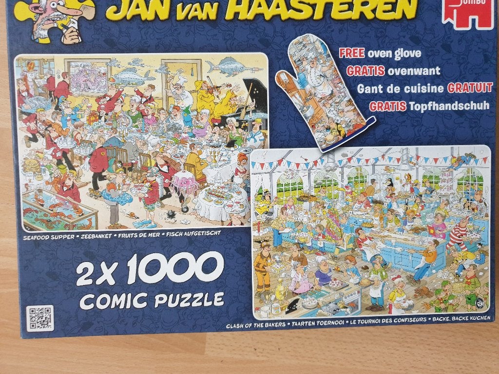 Van Haasteren puzzels, Ophalen of Verzenden, 500 t/m 1500 stukjes, Zo goed als nieuw, Legpuzzel