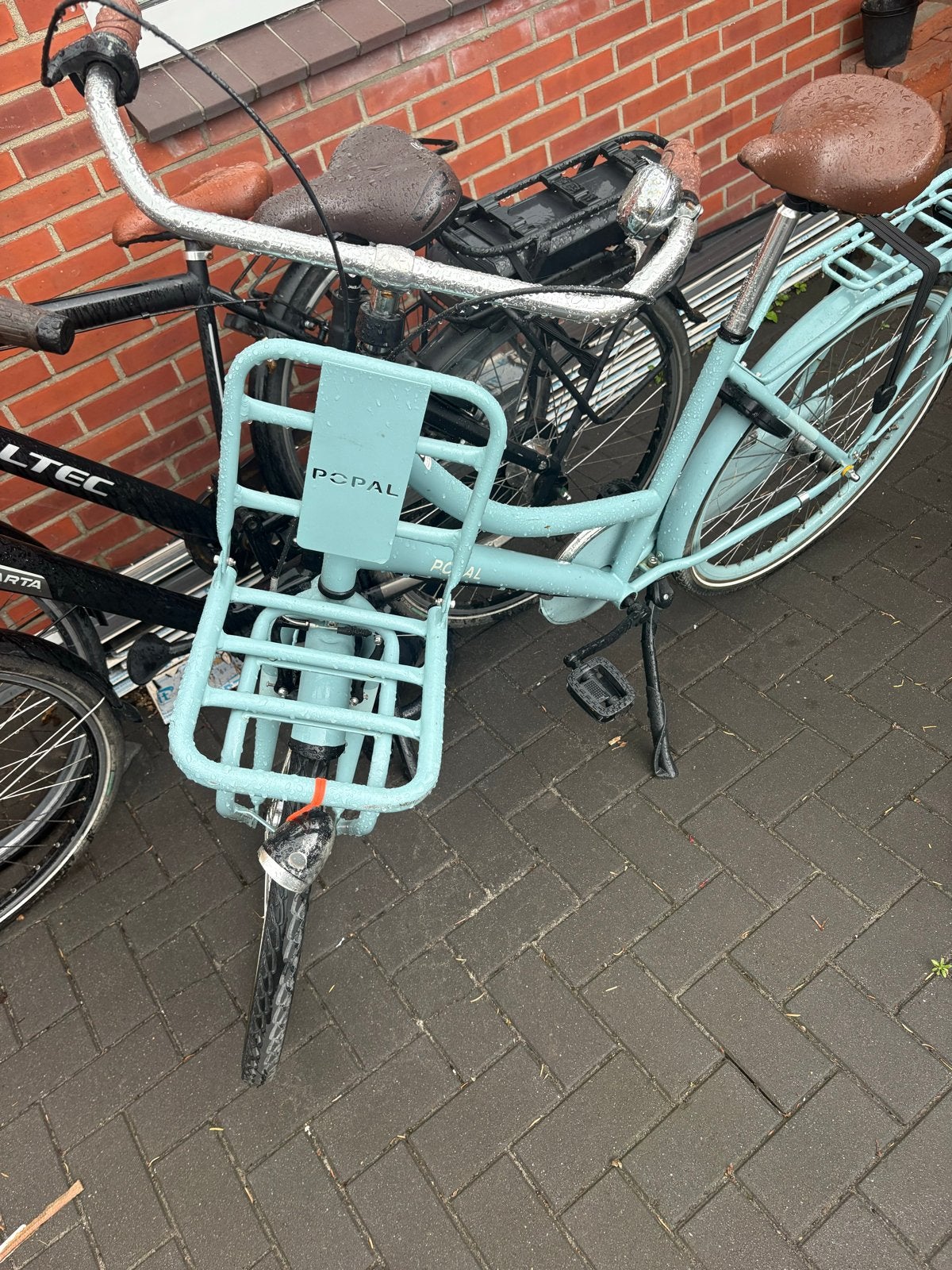 Popal Daily Dutch Basic fiets - Lichtblauw, Fietsen en Brommers, Fietsen | Dames | Damesfietsen, Terugtraprem, Ophalen, Overige merken