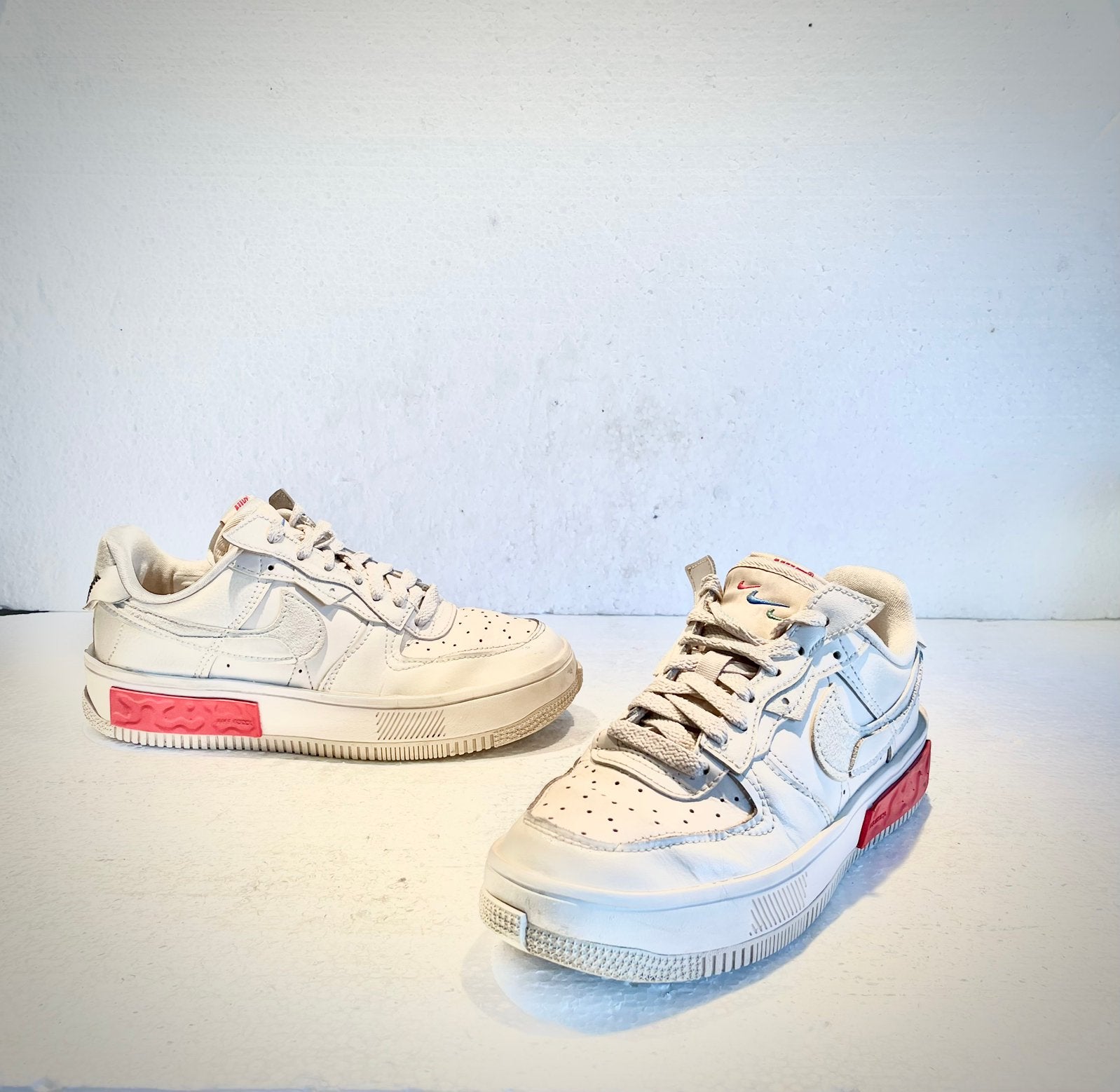 Nike Air Force 1 Fontanka sneakers gympen schoenen wit 37,5, Nike Air Force, Wit, Ophalen of Verzenden, Sneakers of Gympen