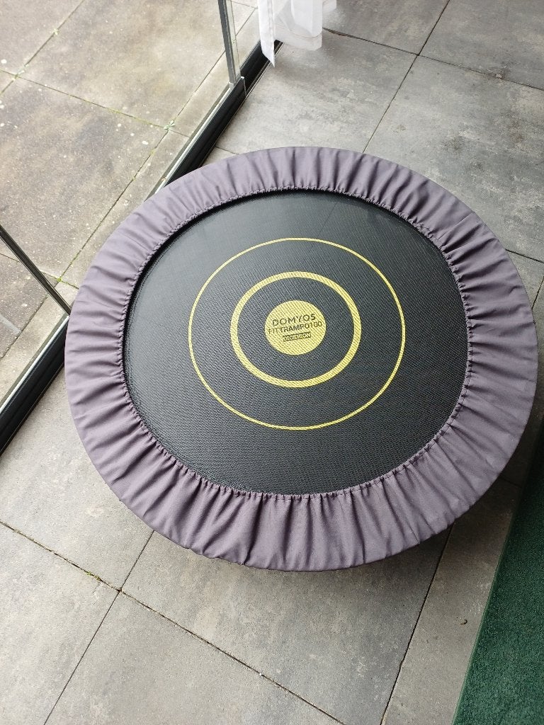 Domyo fittramp 100 trampoline, Kinderen en Baby's, Speelgoed | Buiten | Trampolines, Ophalen, Zo goed als nieuw
