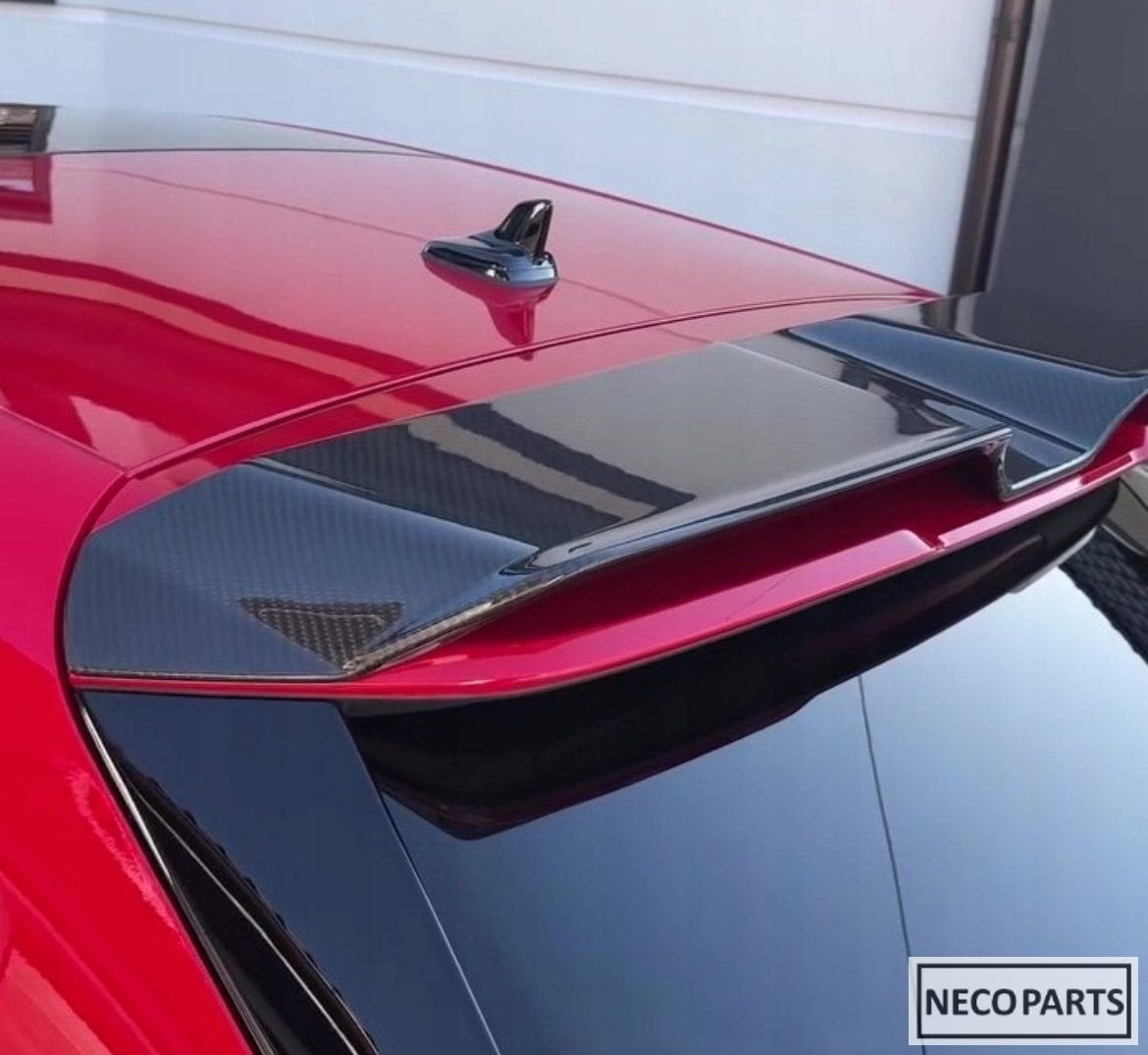 AUDI A3 8Y S3 RS3 SPOILER ACHTERKLEP SPOILER CARBON, Gebruikt, -, -, -