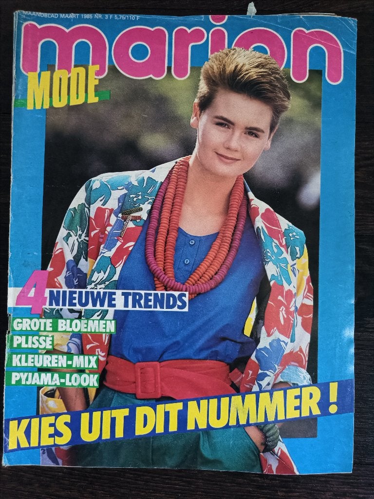 Marion maart 1985, Ophalen of Verzenden, Zo goed als nieuw, Vrouw, Marion