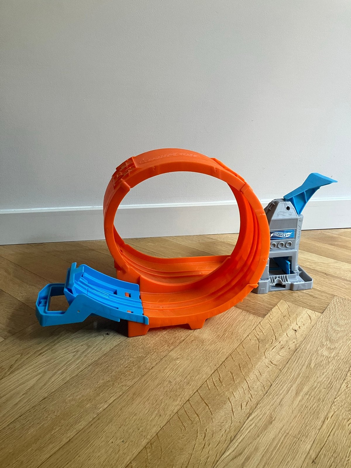 Hot Wheels Looping Stuntkampioen Baanset met Versneller, Ophalen of Verzenden, Zo goed als nieuw
