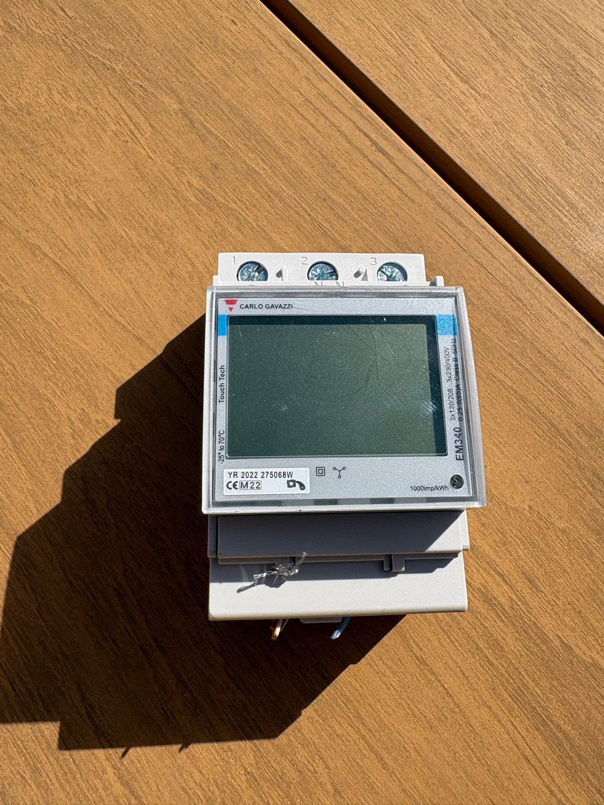 Carlo Gavazzi EM340 Energiemeter, Hobby en Vrije tijd, Ophalen of Verzenden, Gebruikt