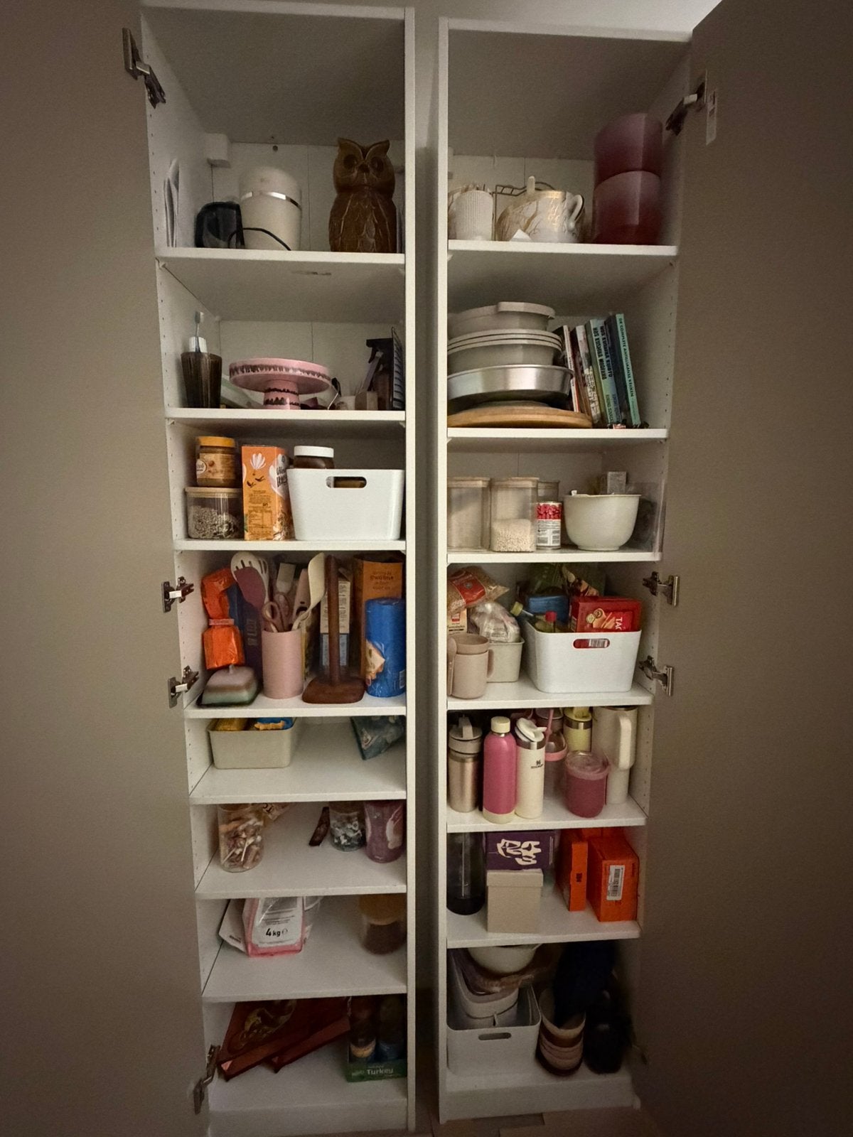 Ikea Pax kast met beige deuren, Ophalen, Met deur(en), 200 cm of meer, 50 tot 100 cm