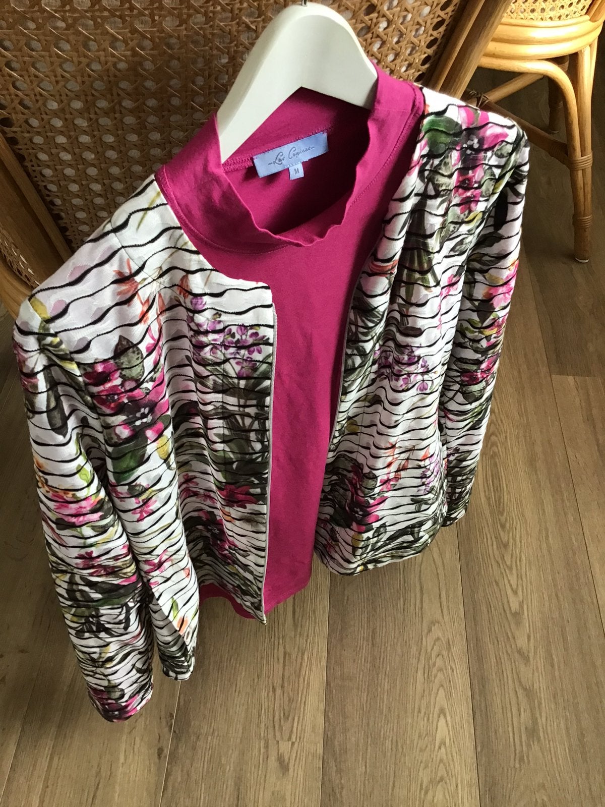 FRANK WALDER!NIEUW Vest 38/40& LES COPINES!Lúxe Top. Sámen:, Ophalen of Verzenden, Nieuw, Maat 38/40 (M)