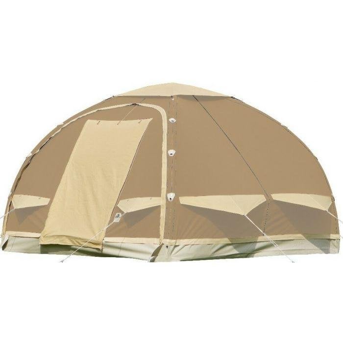 NIEUWE KARSTEN 300 OPPOMPTENT DONKERBEIGE INCL. POMP EN ACC., Caravans en Kamperen, Ophalen, Nieuw, Tot en met 4