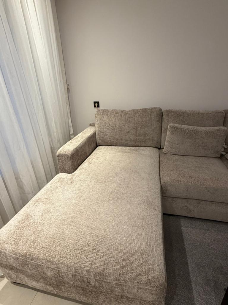 Bank van Zitmaxx, Ophalen, 90 cm, Beige, 190 cm of minder