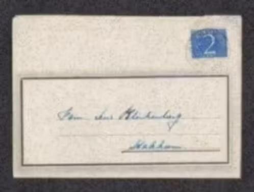 Rouwbrief Vaals Gulpen Epen Simpelveld Spekholzerheide 1947, Verzamelen, Ophalen of Verzenden, Rouwkaart