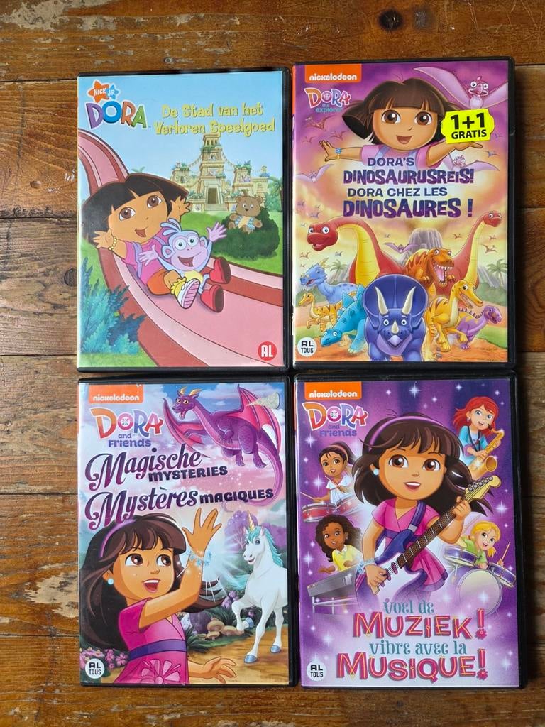 Dora the Explorer DVD dvd's lot, Cd's en Dvd's, Alle leeftijden, Boxset, Ophalen of Verzenden, Zo goed als nieuw