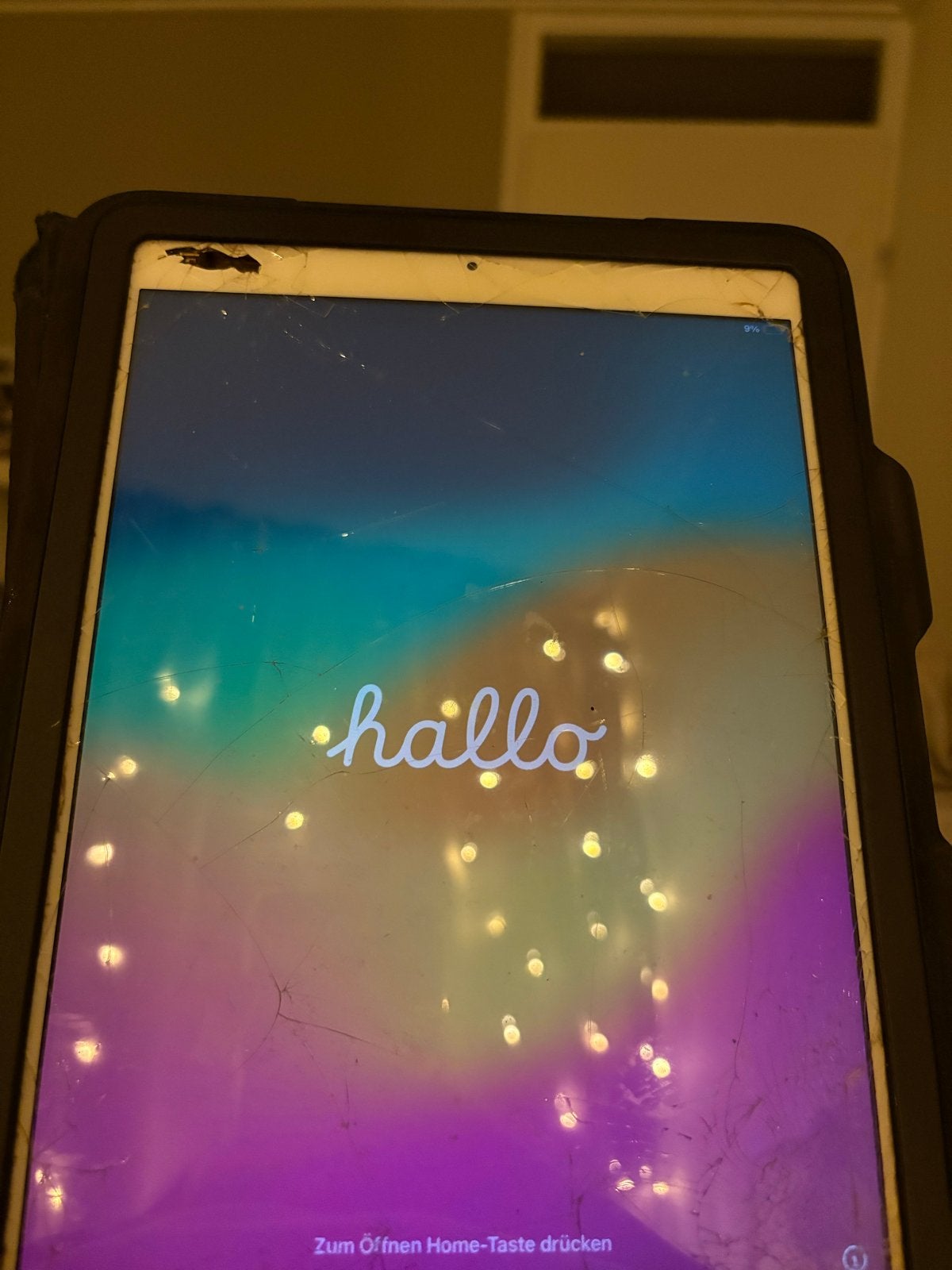 iPad (6e generatie) 128 GB - Gebarsten scherm, Computers en Software, Apple iPads, 10 inch, Gebruikt, Apple iPad, Wit