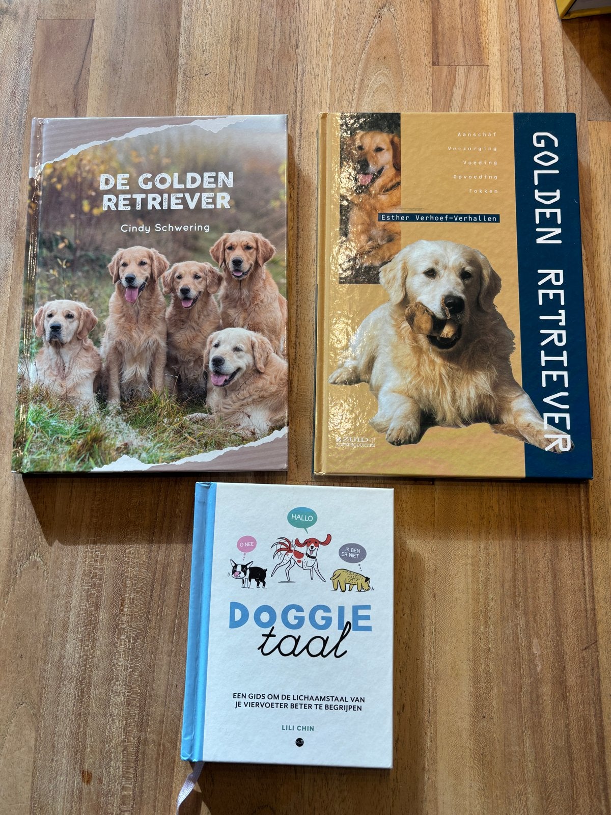 Golden Retriever cindy Schwering esther verhoef Doggie Taal, Ophalen of Verzenden, Gelezen, Honden