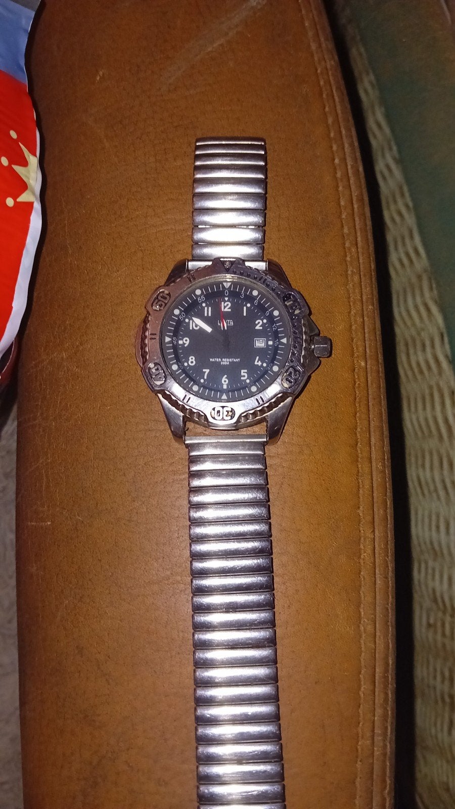 Lasita duikers horloge, Overige merken, Staal, Gebruikt, Staal