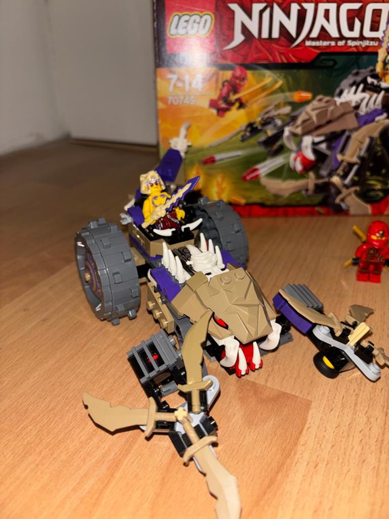 Lego Ninjago 70745 Anacondrai Crusher met minifiguren, Kinderen en Baby's, Speelgoed | Bouwstenen, Gebruikt, Ophalen of Verzenden