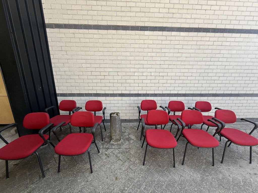 10 Ahrend de Cirkel Vergaderstoelen, Ophalen, Gebruikt, Ahrend, Bureaustoel