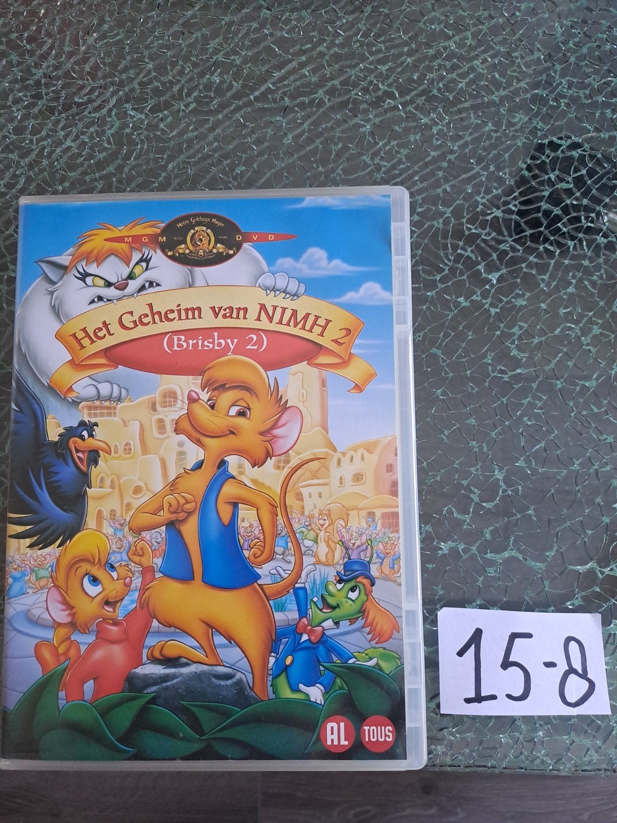 Het Geheim van NIMH 2 (Brisby 2) DVD - Familie Animatie, Gebruikt, Animatie, Alle leeftijden, Nederlands