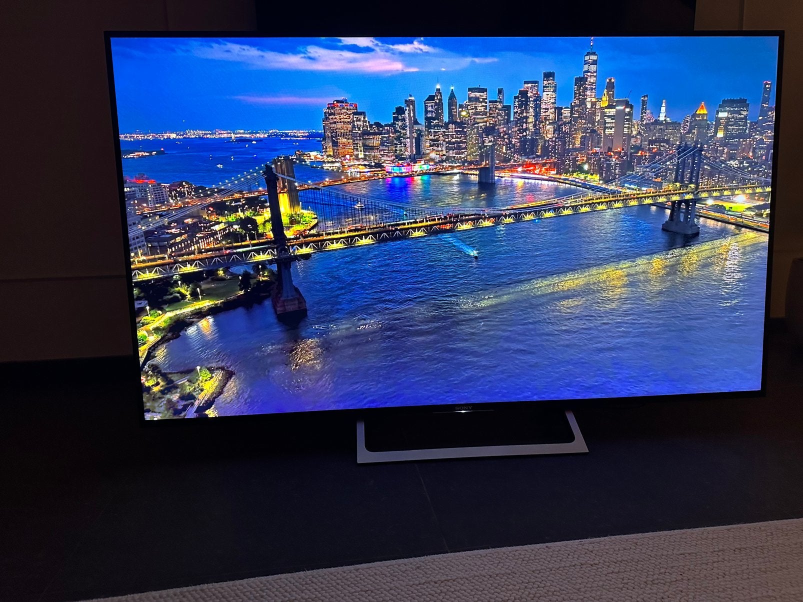Somy 65 inch 4K UHD HDR10 Smart TV, Ophalen, 50 Hz, Zo goed als nieuw, 4k (UHD)