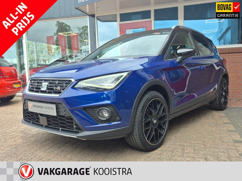 Seat Arona FR Business Intense|Beats|ACC|Carplay|Camera, 12 maanden, Blauw, Bedrijf, SUV of Terreinwagen