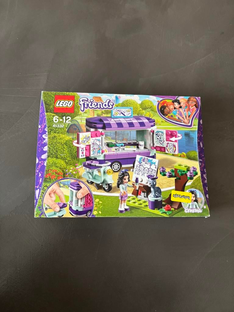 Lego Friends Emma's kunstkraam 41332, Lego, Friends, Ophalen of Verzenden, Zo goed als nieuw