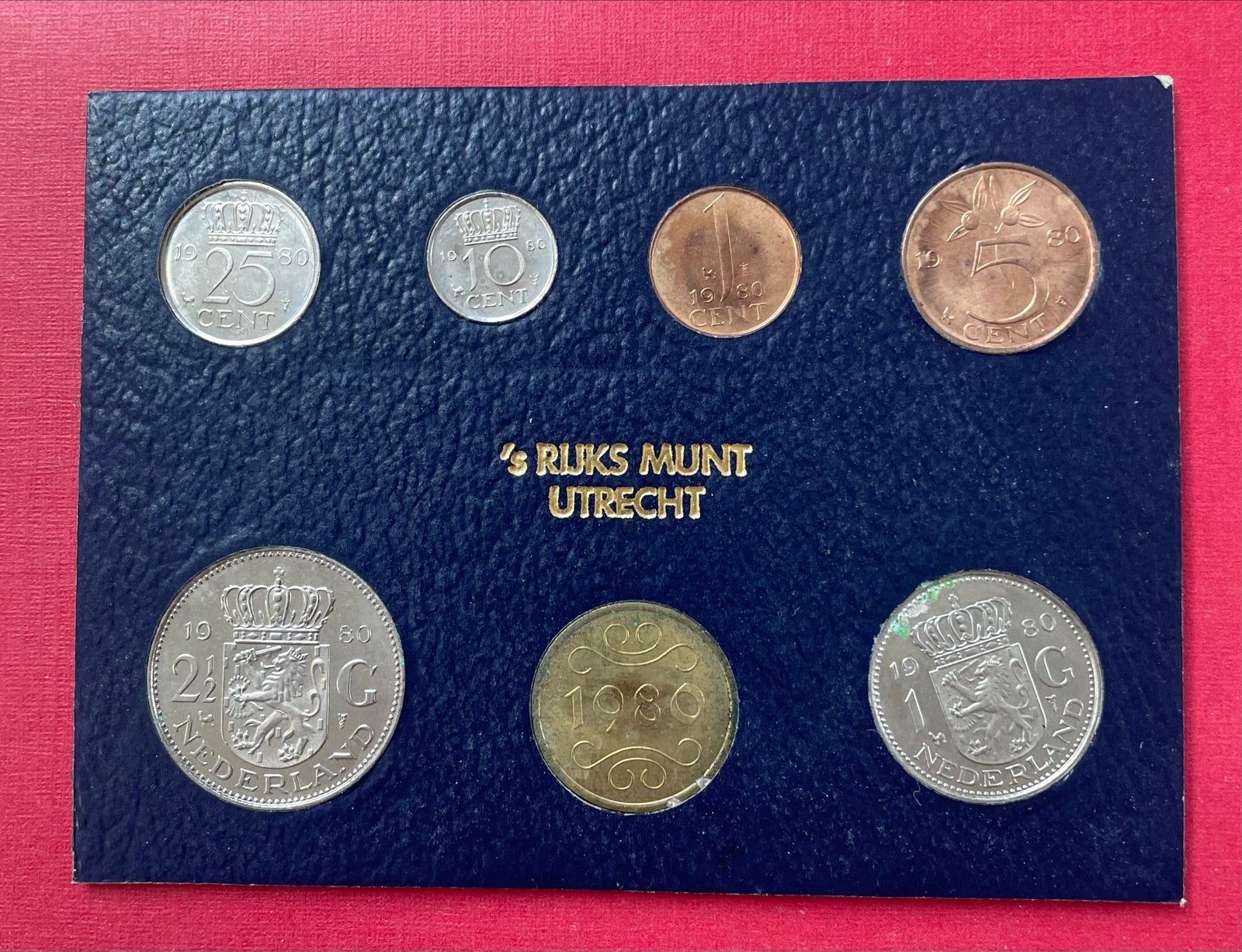 Muntset 1980 Juliana - 's Rijks Munt Utrecht, Ophalen of Verzenden, Koningin Juliana, Overige waardes, Setje