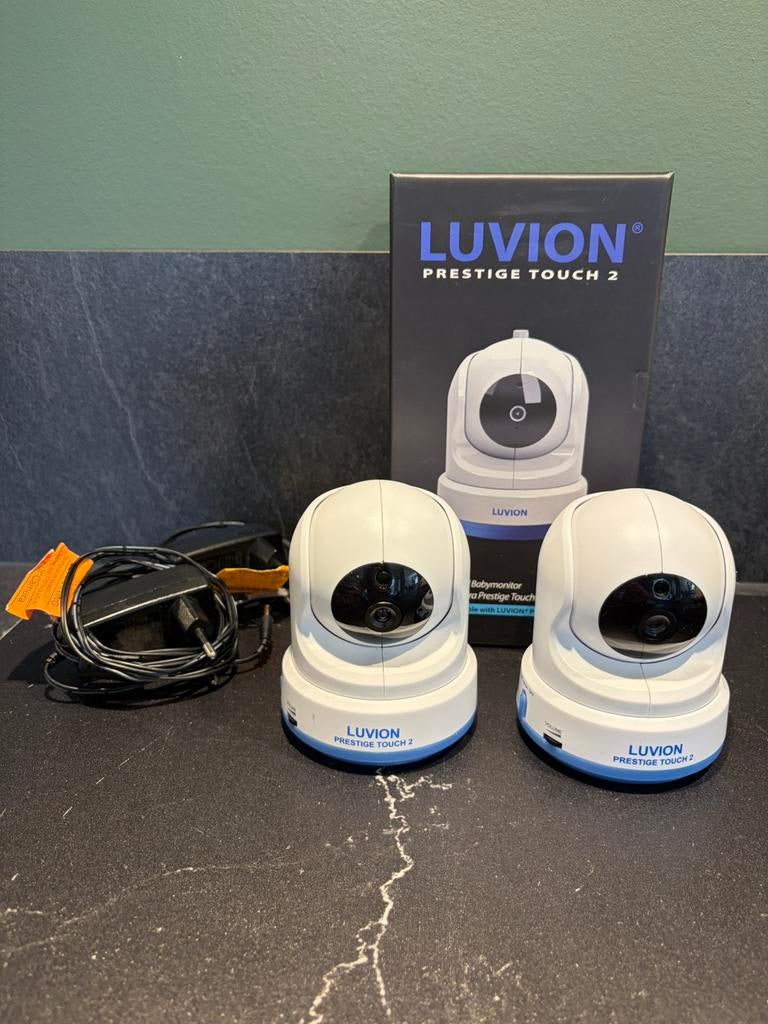 Luvion Prestige Touch 2 - camera’s 2 stuks, Kinderen en Baby's, Babyfoons, Ophalen, Zo goed als nieuw, Camera
