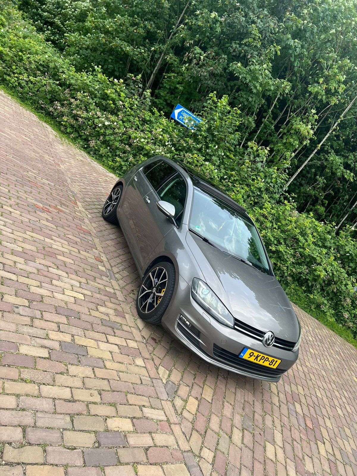 Volkswagen Golf 1.4 TSI ACT Highline 103KW DSG 2013 Grijs, Auto's, Volkswagen, Stof, Zwart, 4 cilinders, Origineel Nederlands