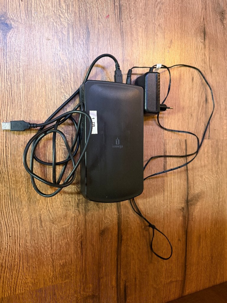 Iomega externe harde schijf 1TB, Gebruikt, HDD, Ophalen of Verzenden, Desktop
