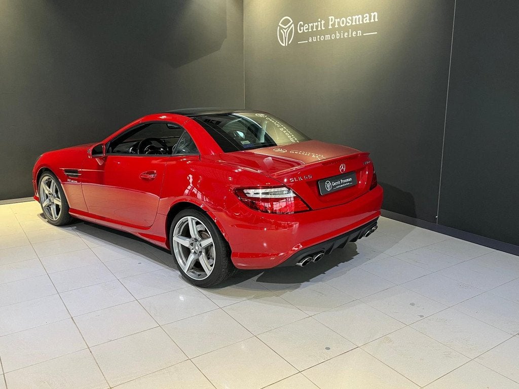 Mercedes-Benz SLK-klasse 55 AMG V8 422pk | 19k km | Magic Sk, Auto's, Automaat, 5461 cc, Achterwielaandrijving, Gebruikt