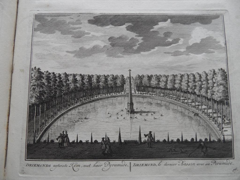 96 Driemond het Huis Kopergravure 1719, Ophalen of Verzenden