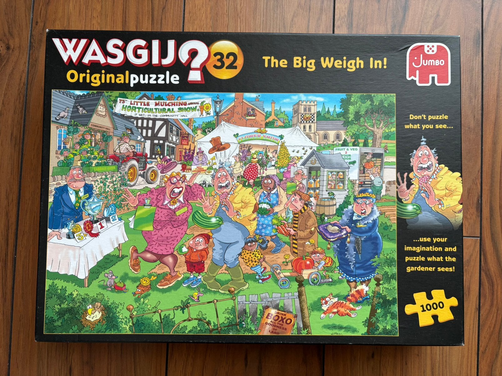 Wasgij? 32 - The big weigh in - 1000st, Ophalen of Verzenden, 500 t/m 1500 stukjes, Zo goed als nieuw