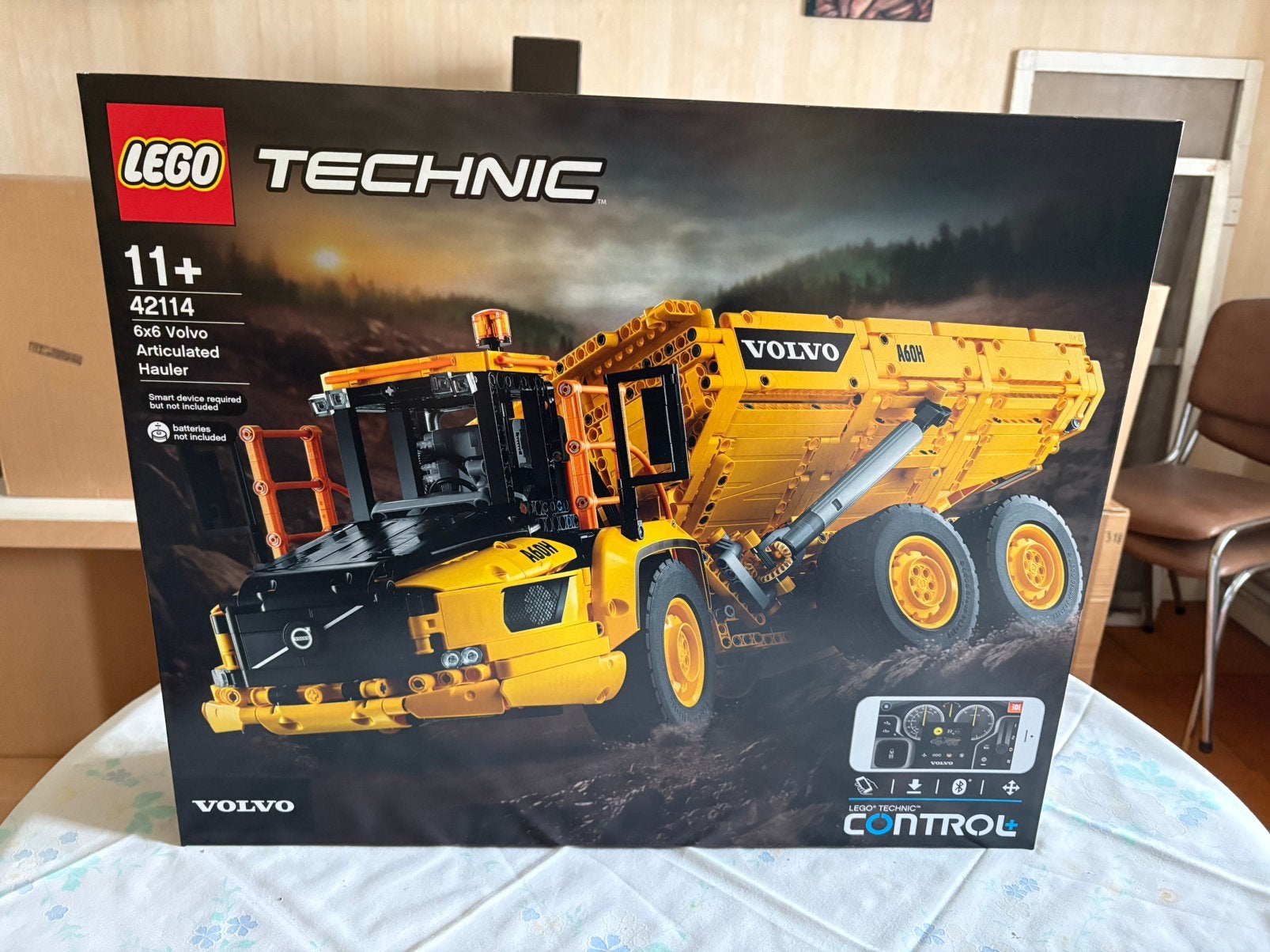 Lego Technic 42114 6x6 Volvo Articulated Hauler, Ophalen of Verzenden, Nieuw, Lego