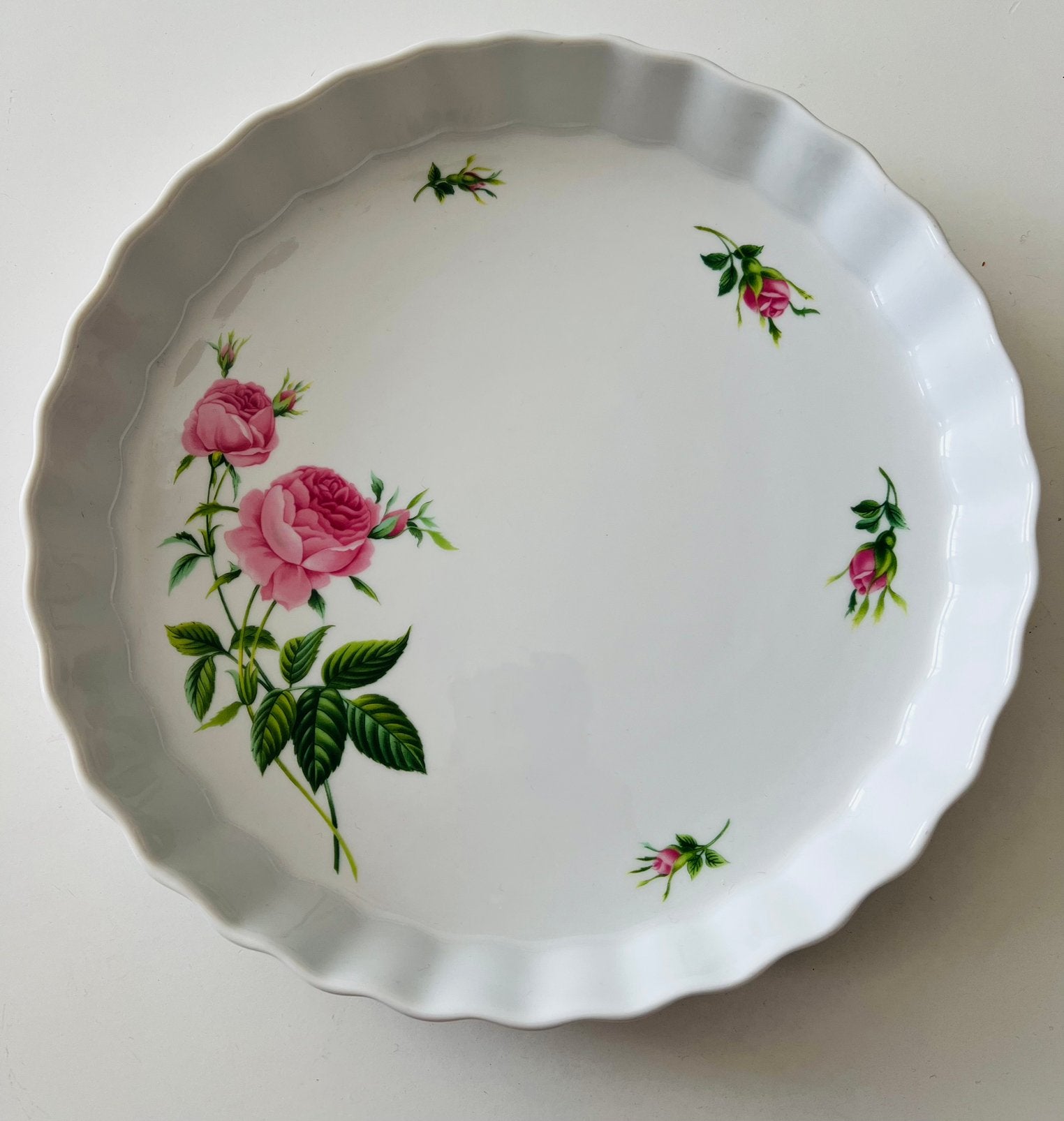 Vintage porseleinen vorm voor quiche,  taarten Christineholm, Ophalen of Verzenden