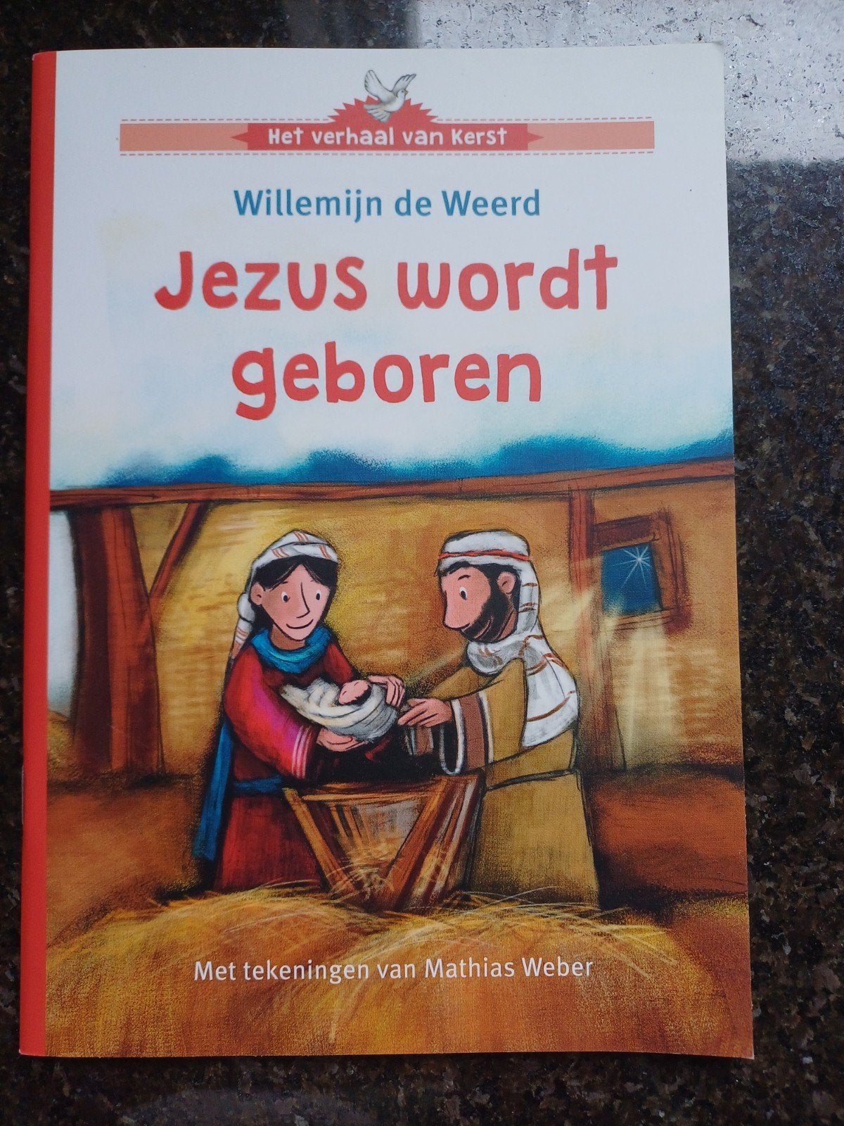 Jezus wordt geboren - Willemijn de Weerd, Non-fictie, Ophalen of Verzenden, Zo goed als nieuw, Willemijn de Weerd