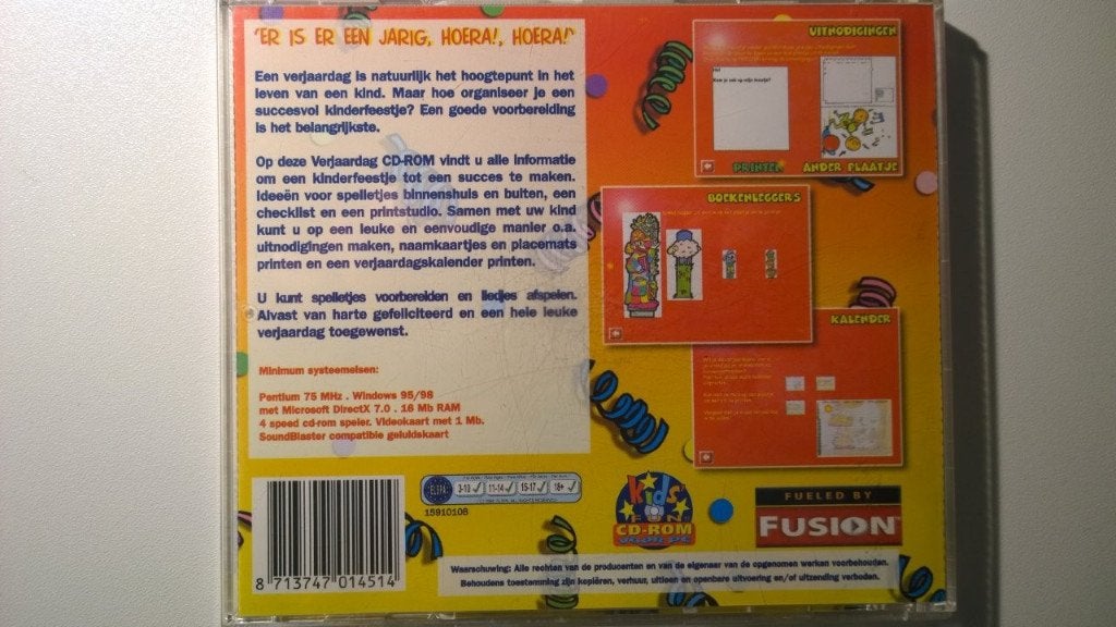 Er Is Er 1 Jarig, Hoera! Hoera!, Ophalen of Verzenden, Zo goed als nieuw